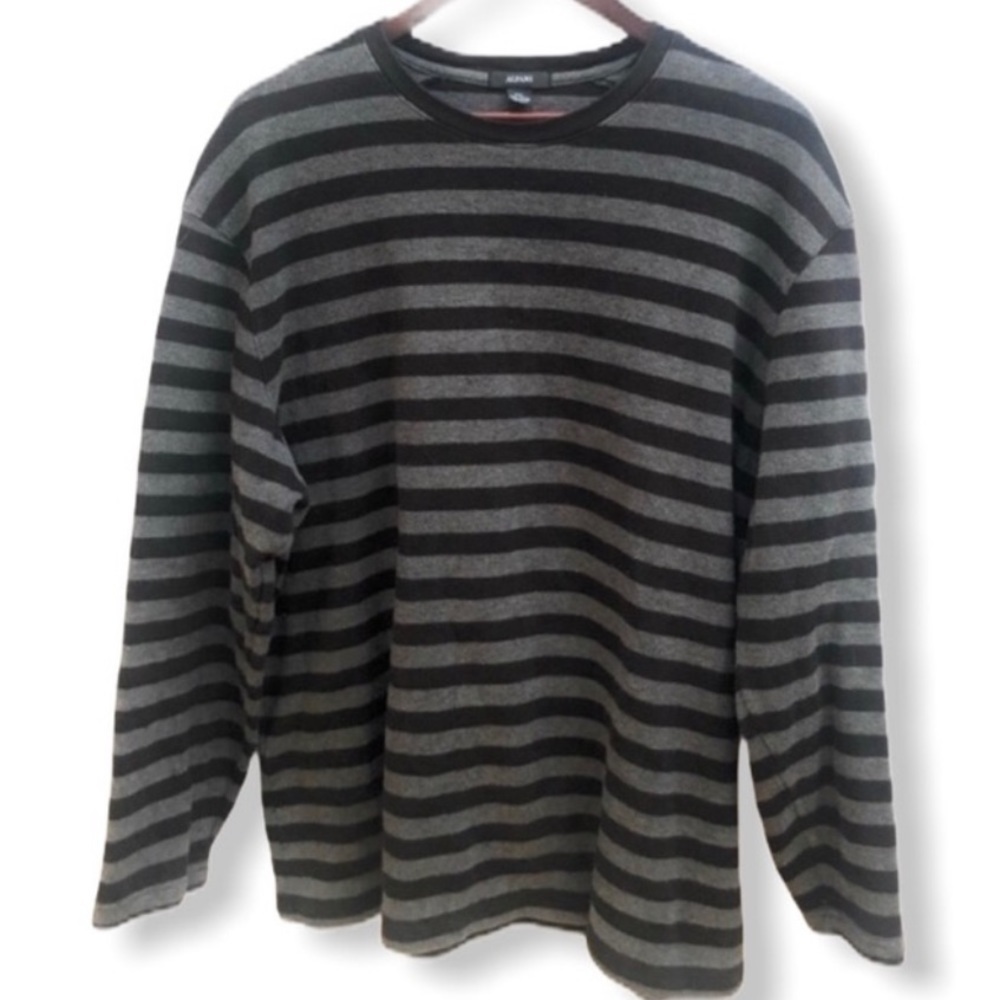 Alfani Striped Cotton Shirt‎